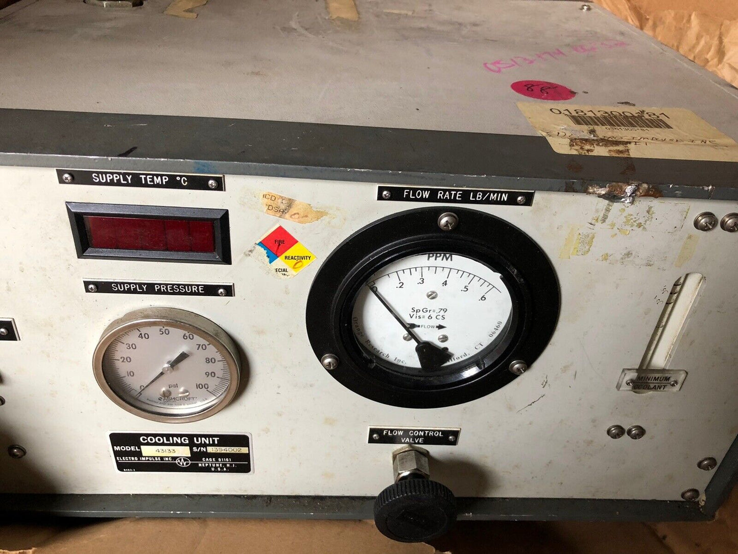 Electro Impulse 43133 Liquid Nitrogen/Cryo Cooling Unit,115 Vac 43I33,Ch