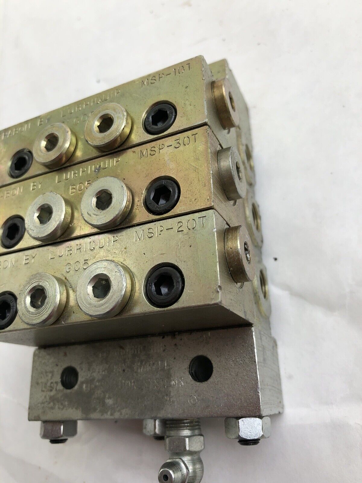 New Trabon Lubriquip Valve Solenoid Assembly Msp-10T,Msp-20T,Msp-30T,E05,Npsf,Th