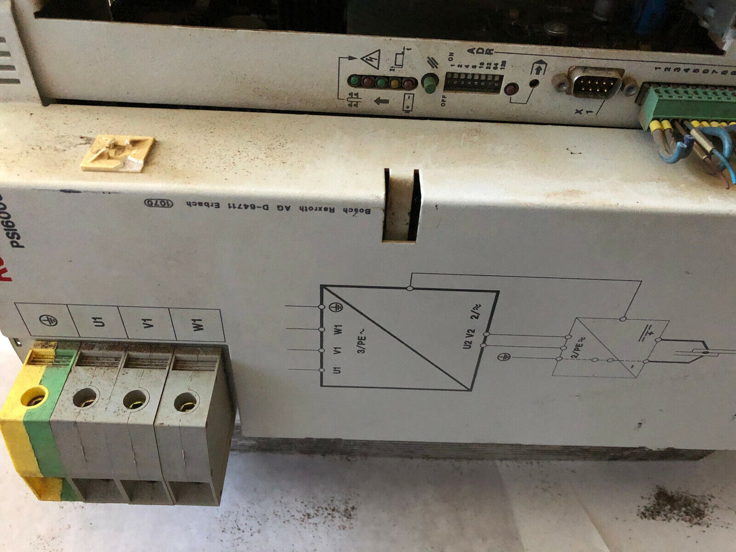 Bosch 1070914446,Rexroth D-64711,1070086520 Servo Unit,Psi6000,Psi 6300.650L1,Bh