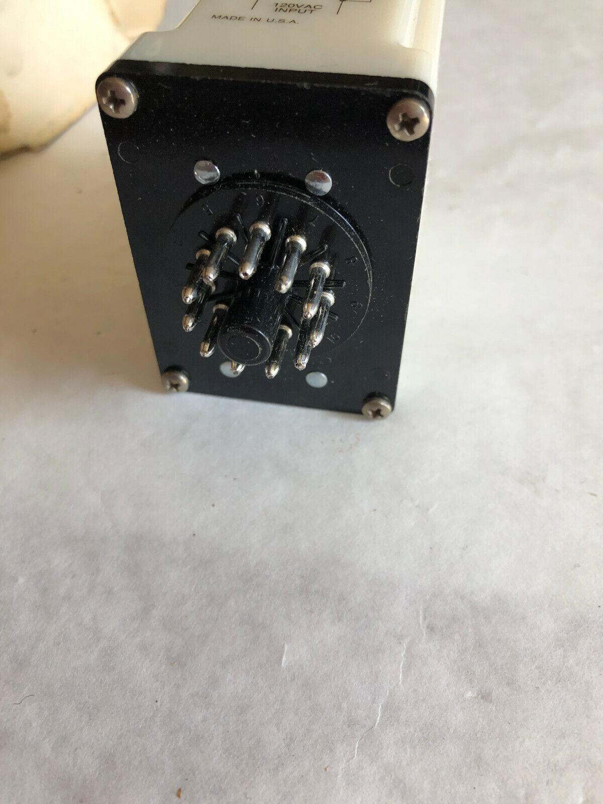 New Potter & Brumfield Ckb-38-79010 P&B Time Delay Relay 1-10Sec 120Vac Coil,Cl