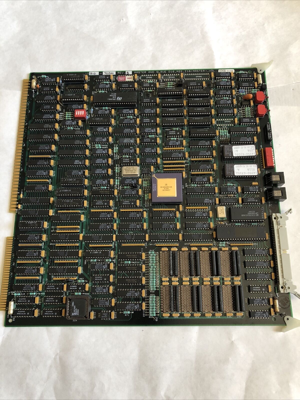 Adept Tech 10310-70200 Rev B Adept Master And Slave D16,M20,I16 020B 31165,Ep
