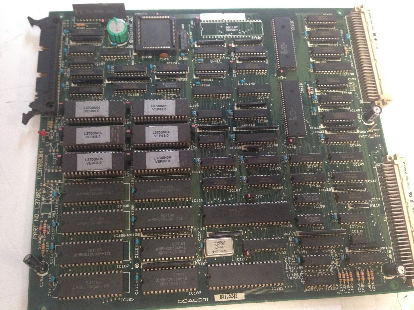 Osacom L3700c Robotic Controller Cpu Board Osacom L3700c04,Bl