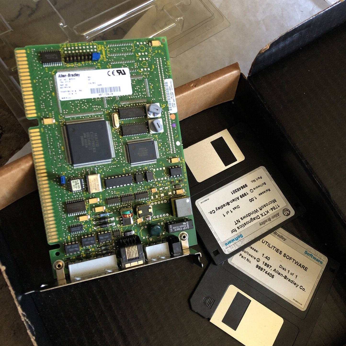 Allen-Bradley 1784-Ktx B Communication Interface Card Isa Dh Dh485 Rio,De