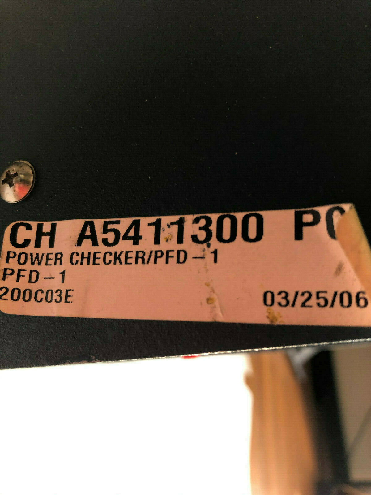 Fcc Pfd-1A,Fcc Simple & Quality Pfd-1 Power Checker Controller,Ch A5411300 P0,Cz