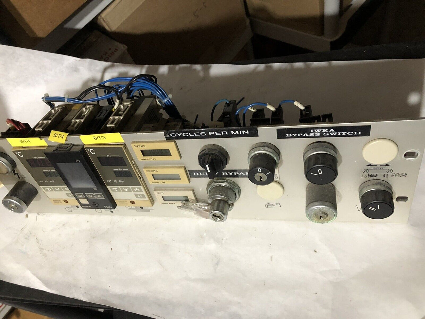 Omron Operator Panel E5ew, E5en, E7et, E7er, E7ec Plc Board Counter Control,Tn