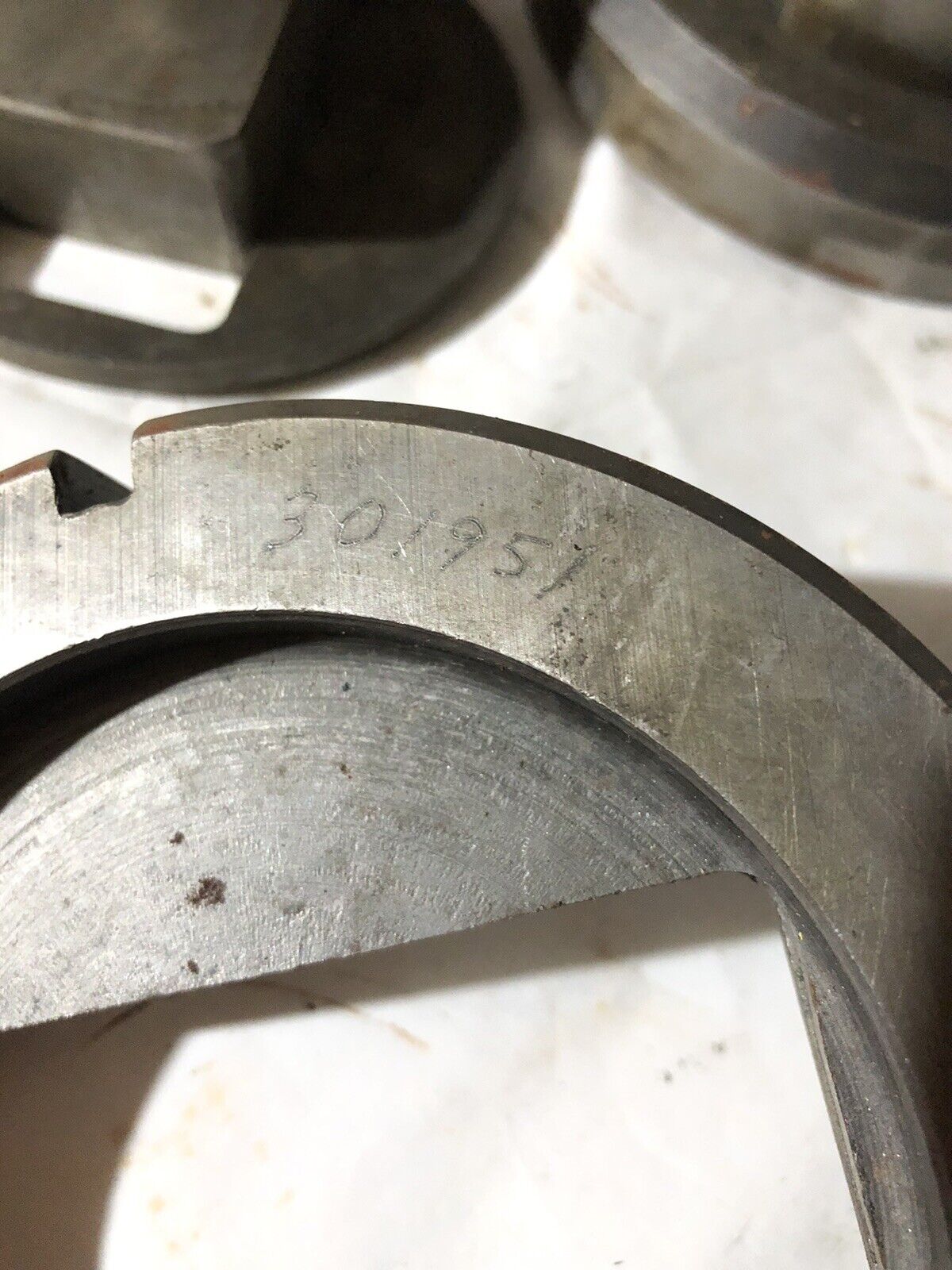 3 Sets Strippit Specialty Punch Die,1" Shank O.D.,5" Die O.D. 301820,301951,To