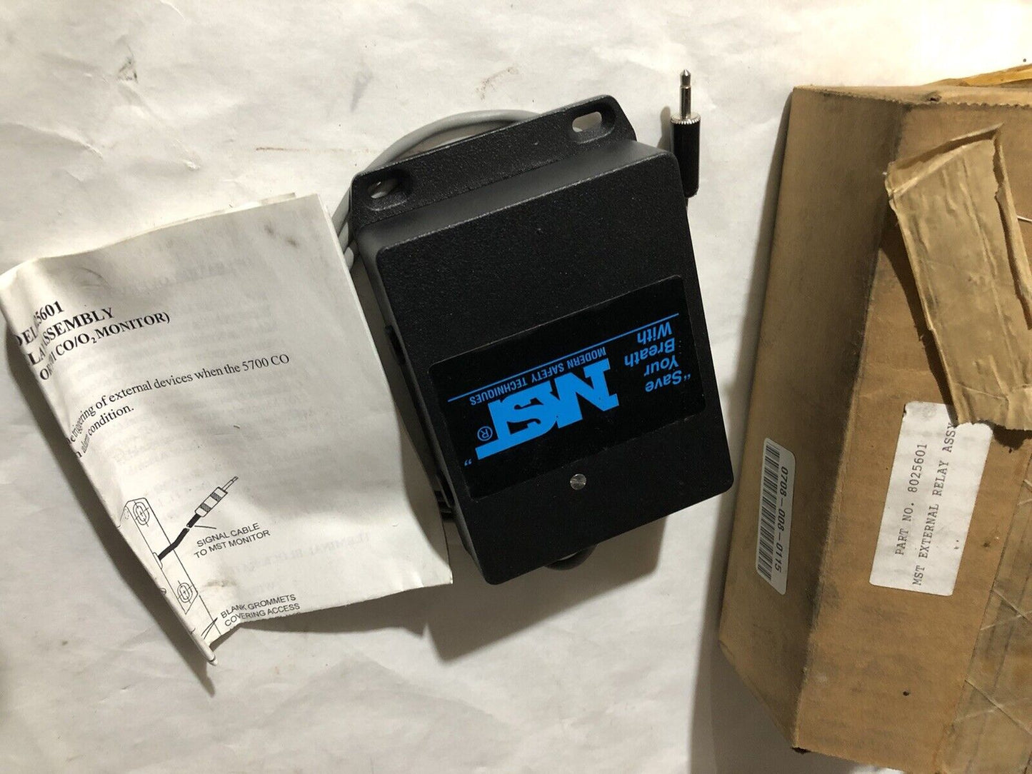 Mst 8025601 External Relay System Modern Safety Tech,5700 Co Or 5701 Co/O2,Tn