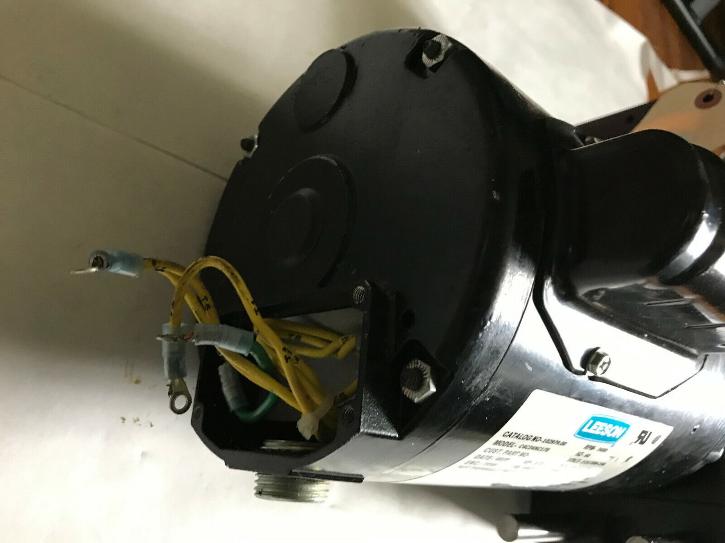 Leeson C4c34nc17b Motor 1/2 Hp W/ Stillwater Gear Reducer,No 102979.00,Sf