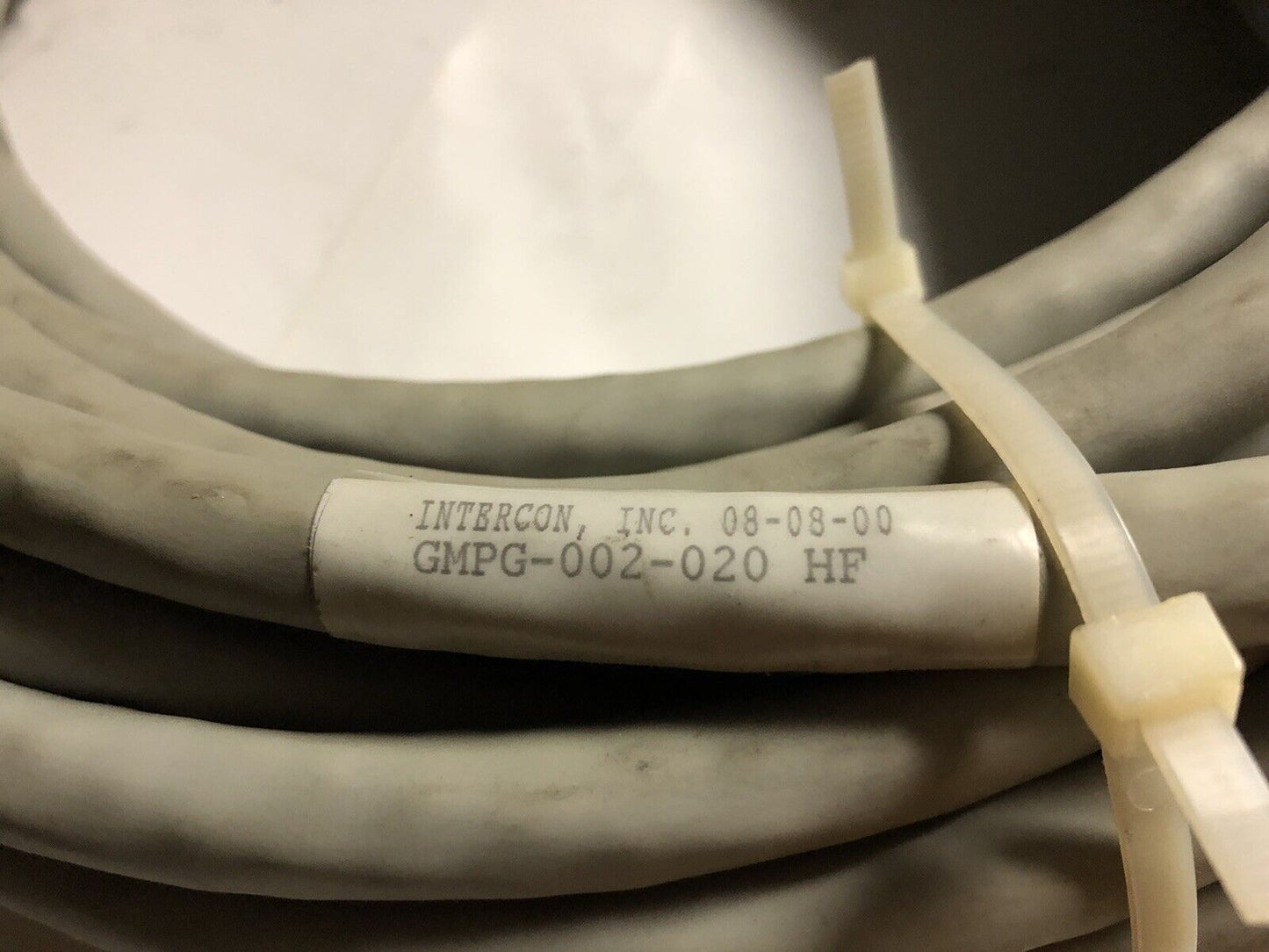 Intercon Gmpg-002-020 Hf Robotic Machine Cable Assembly,6X2x0,5,4500063412,Ew