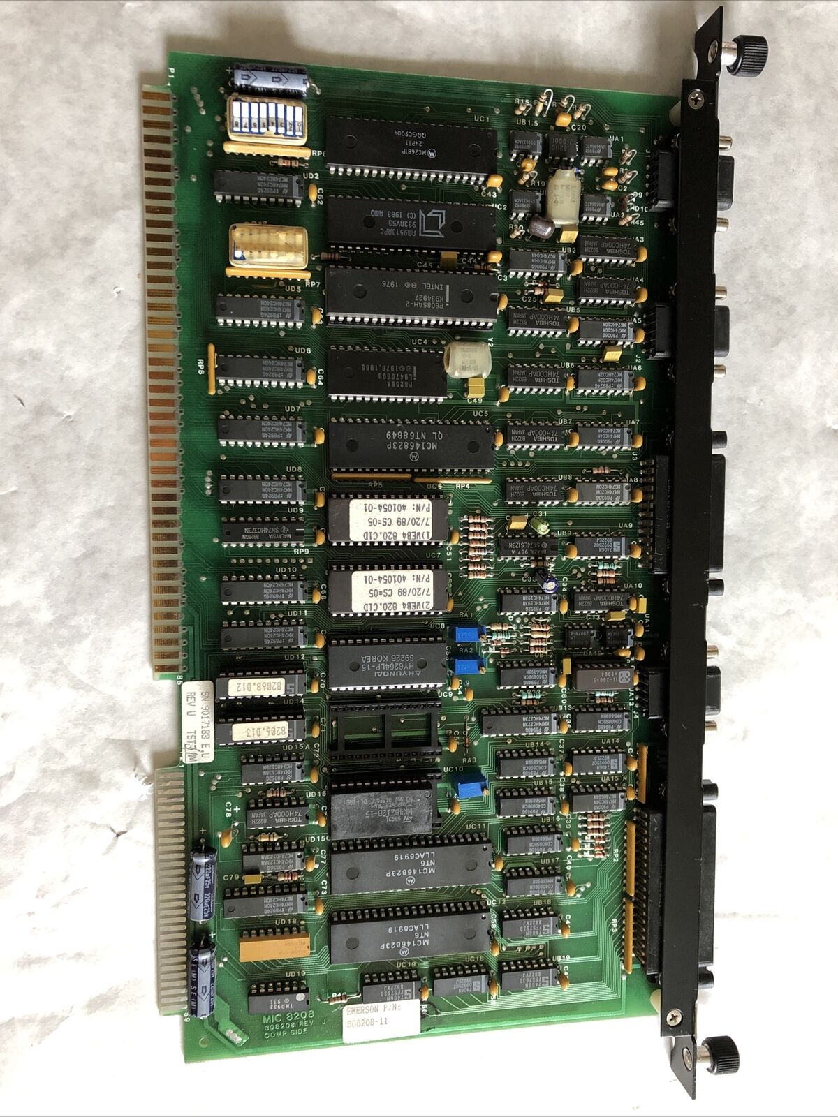 Emerson 808208-11, Mic 8208 Digital I/O 5 To 30Vdc Current Sinking,Tg