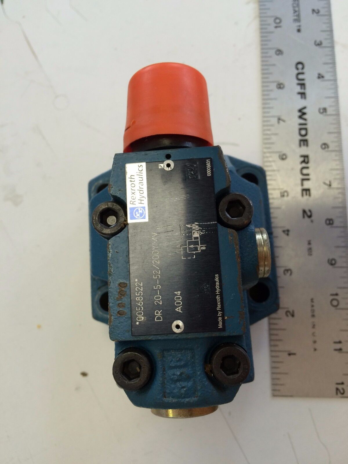 New Rexroth Dr 20-5-52/200Ymv A004 Hydraulic Valve 00568522 A004,Ap
