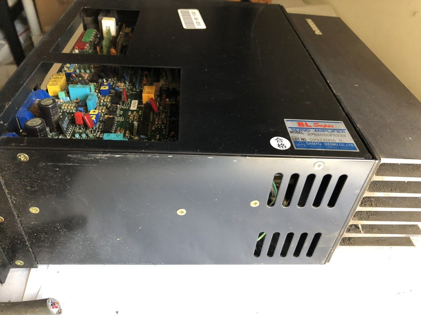 Kawasaki/ Sanyo Denki 27Ba050fxt33 Bl Super Servo Amplifier 27Bao5ofxt33,Te