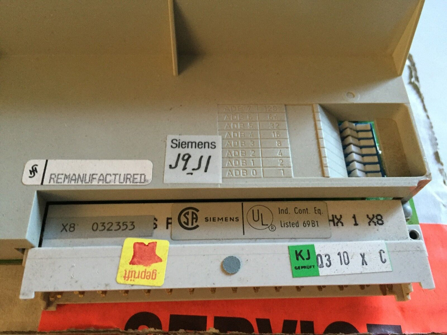 New Siemens 6Es5454-4Ua12 Simatic 6Es54544ua12 Output Module 16Point 24Vdc,Sr