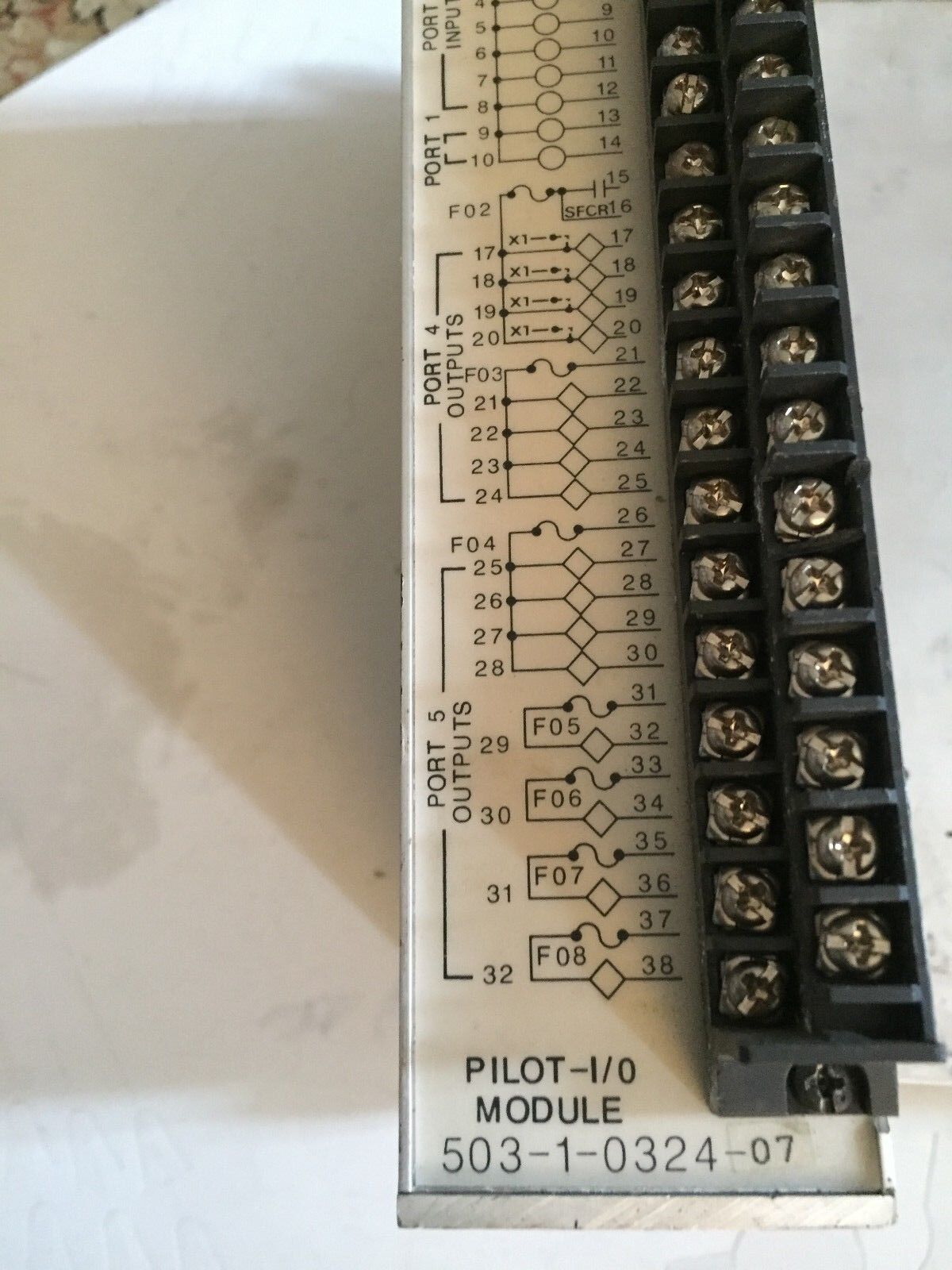 Robotron S-400,Robotron 503-1-0324-07, I/O Module 24V ,Ee