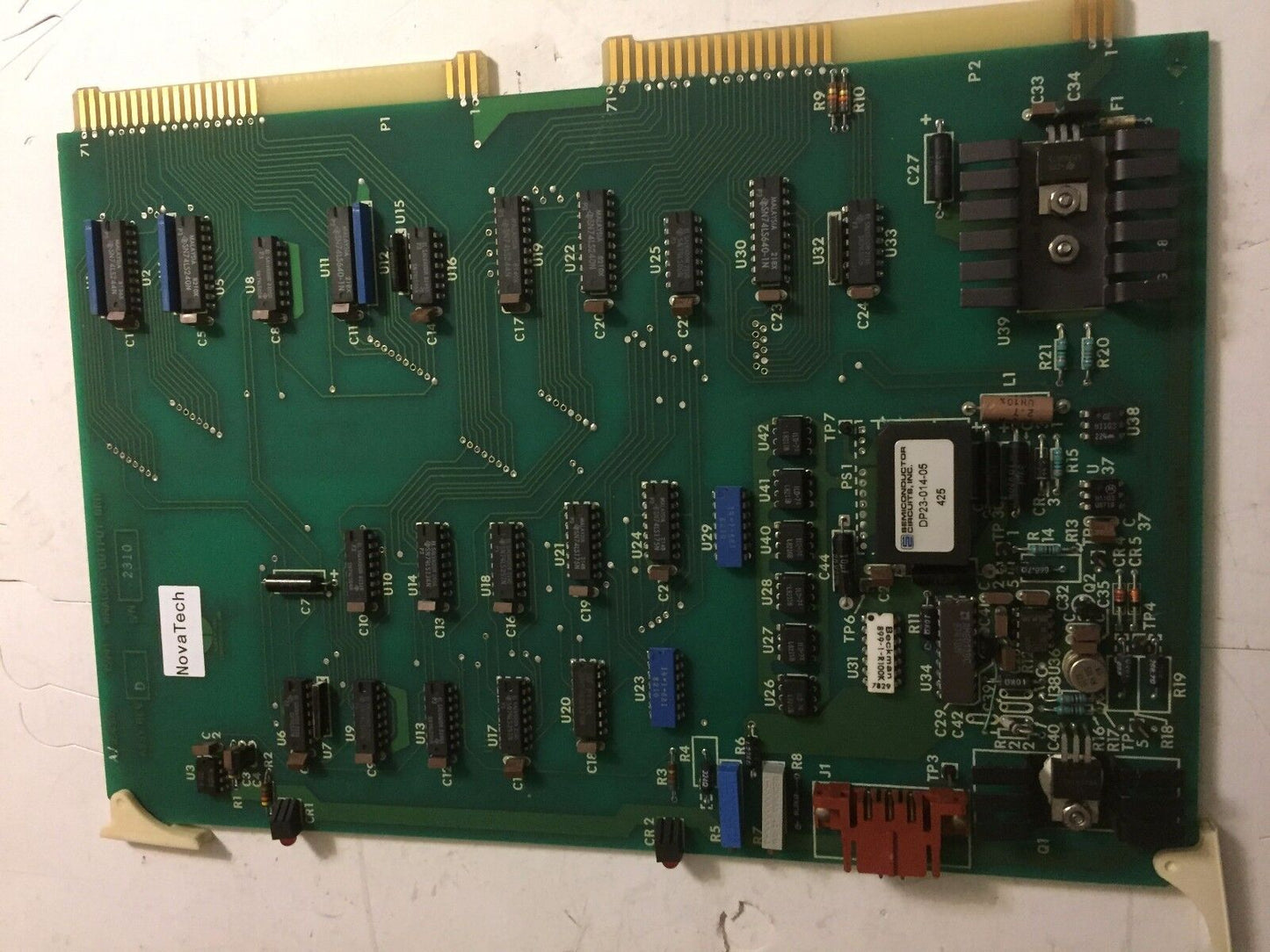 Novatech A16450,A/16450 15941 Pc Board Analog Output Brd,D16450,Bm