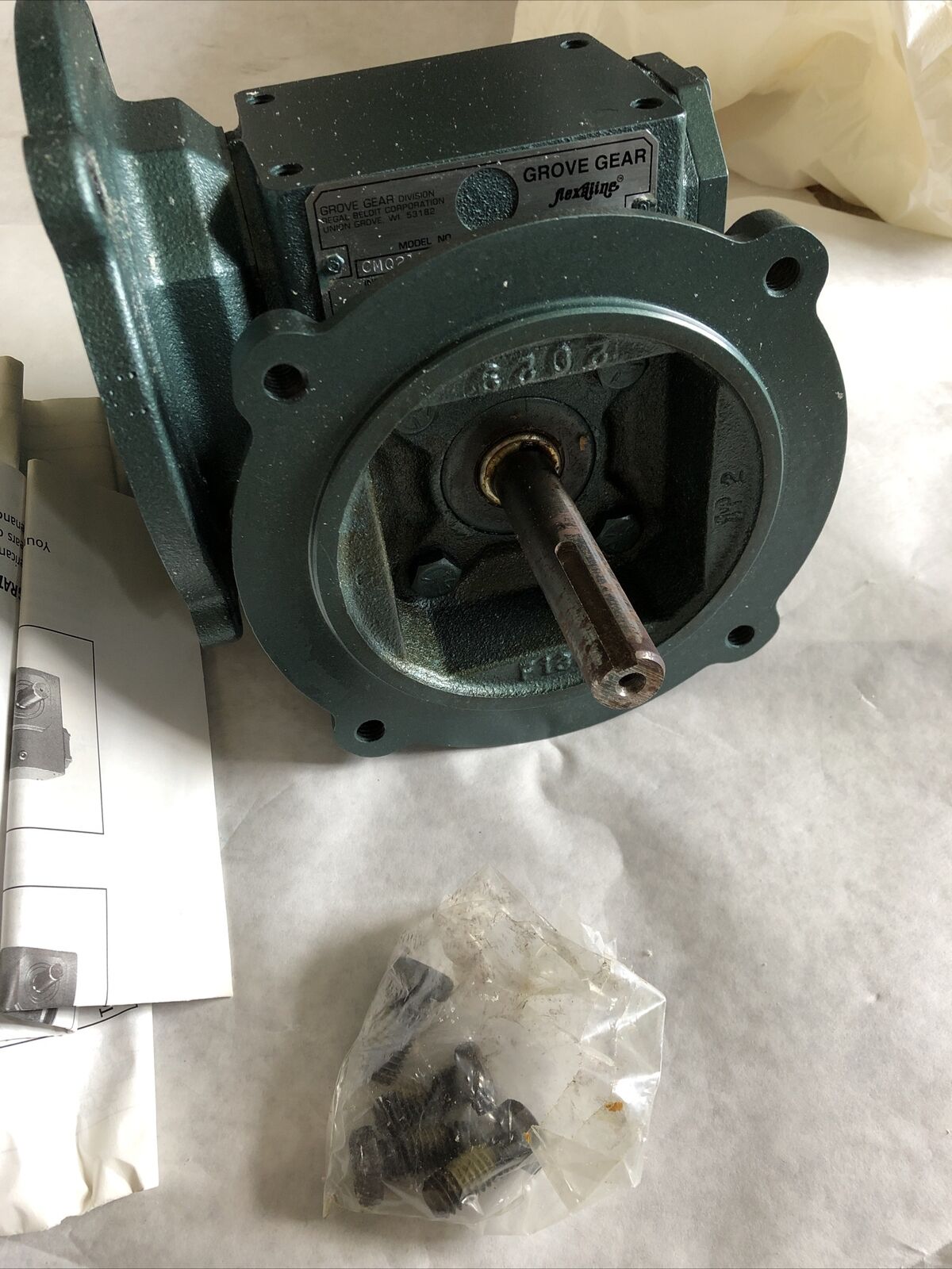 New Grove Gear Cmq213-1,Cm0213-1,Cmo213-1,F13rp Speed Reducer 20:1 Ratio,Tg