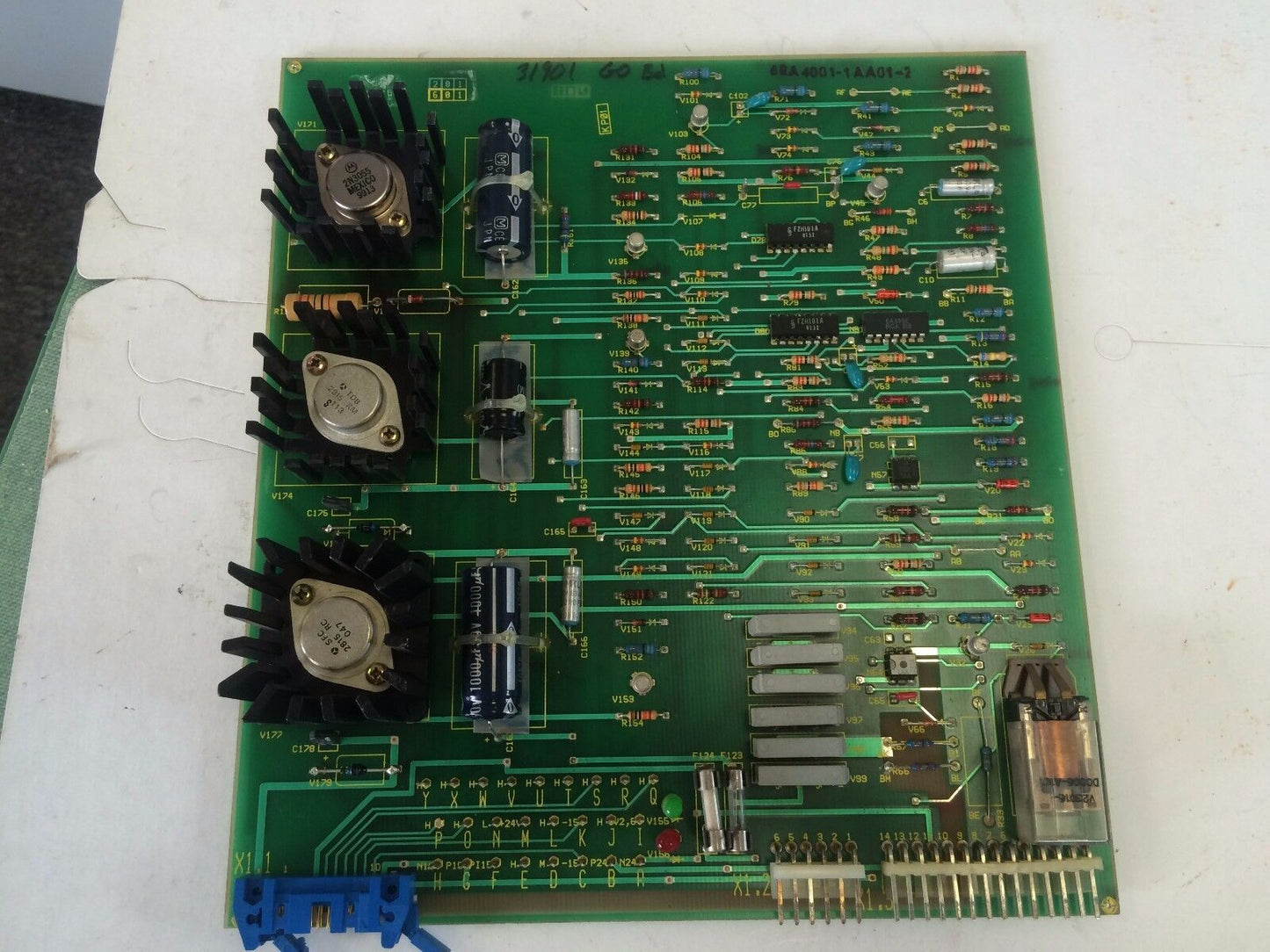 Siemens Ge.647101.0400.01 Cnc Pc Control Board, 6Ra4001-1Aa01-2,Eb