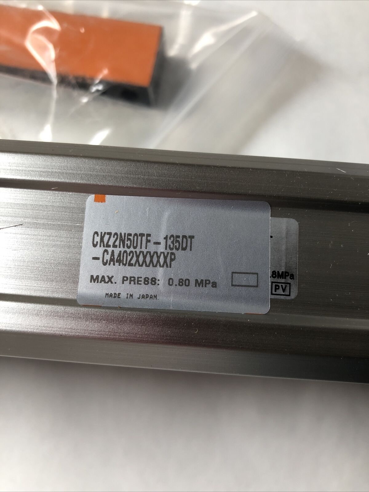 New Smc Ckz2n50tf-135Dt-Ca402xxxxxp Pneumatic Clamps, Max Press 0.80Mpa,Fb,Fe