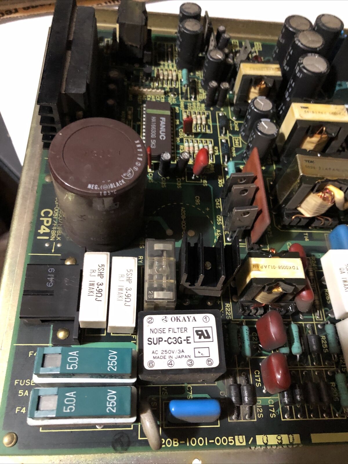 Fanuc A20b-1001-0050/09D A20b-1001-005U/09D A20b-1001-0051,A20b-1001-005U,Bv