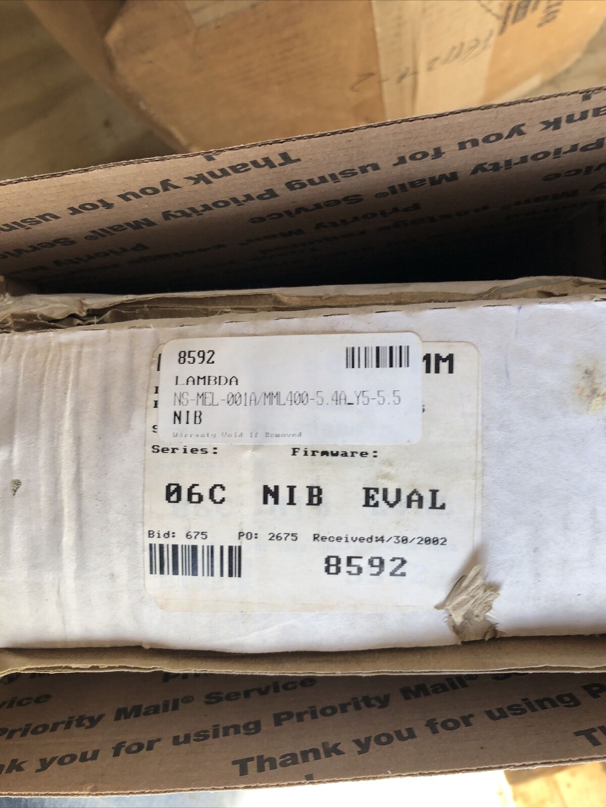 Lambda Ns-Mel-001A/Mml400,4B4ac2a-0573,Coutant Lambda Omega Mml 400,D40045,Fl,Ch