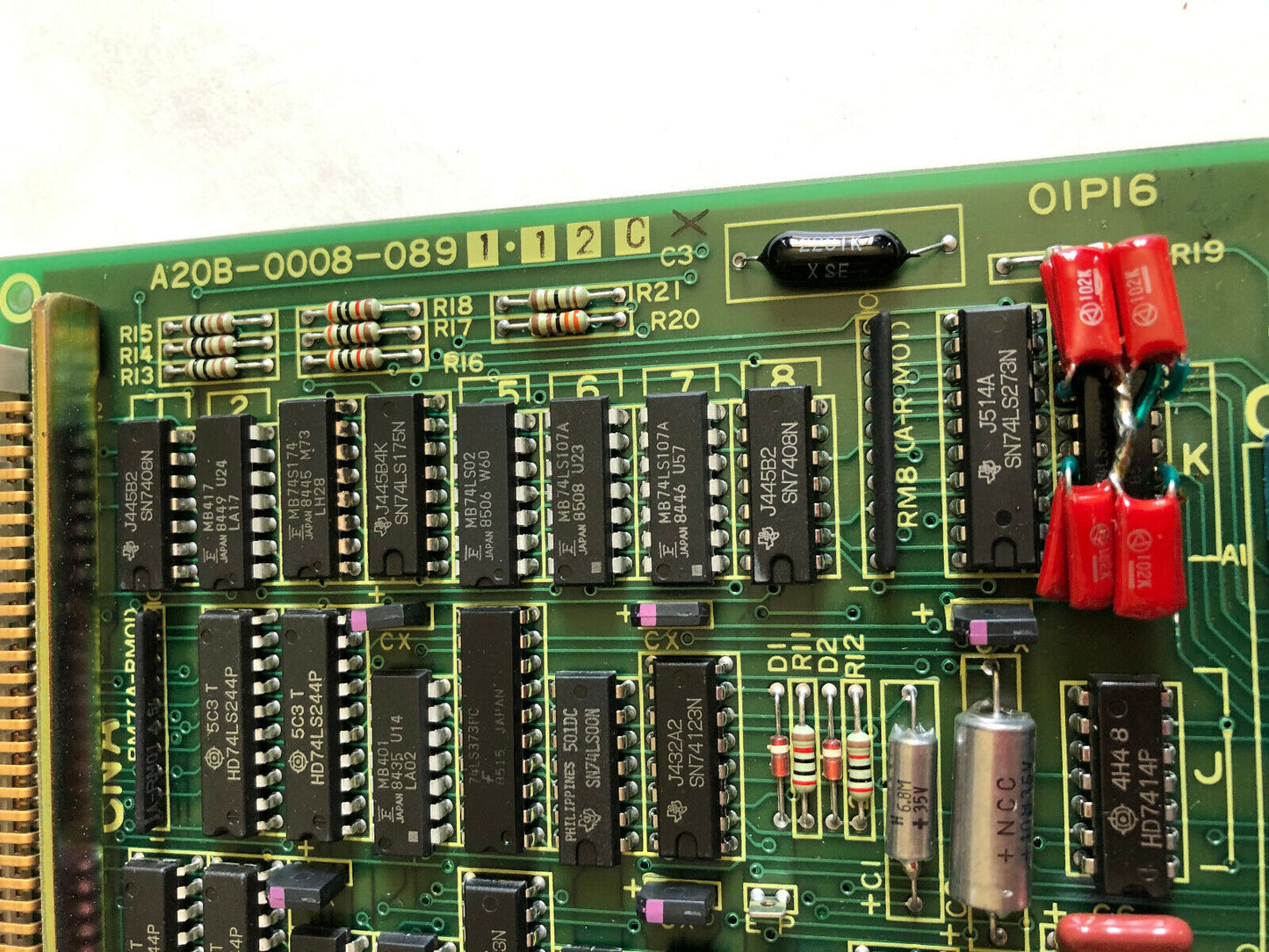 Ge Fanuc A20b-0008-0891-12C Ge Fanuc A20b-0008-089 O1p16,A20b-0008-0891-120 ,Eh