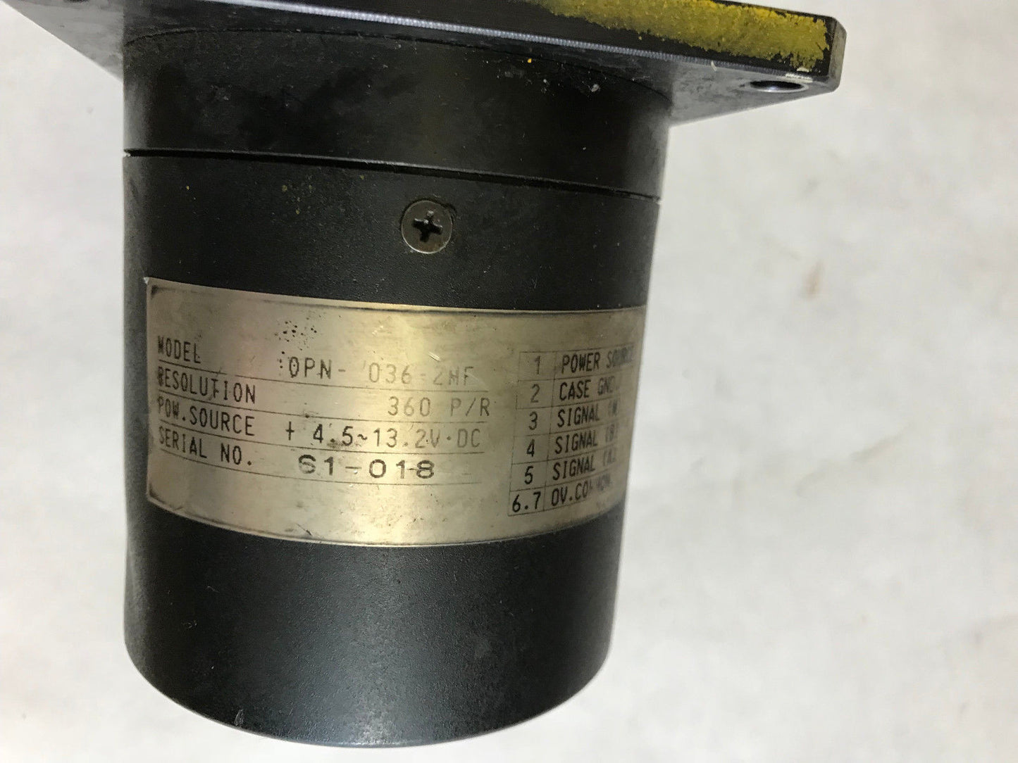 Nemicon N41029-01,Resolution 360 P7r,Tokyoh Opn-036-2Mf Dc Motor Encoder,Ab