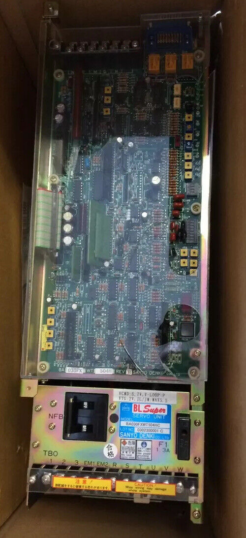 New Sanyo Denki Sanyo Denki Ba030fxwt504hc Bl-Super Servo Drive Glass Broken,Fd