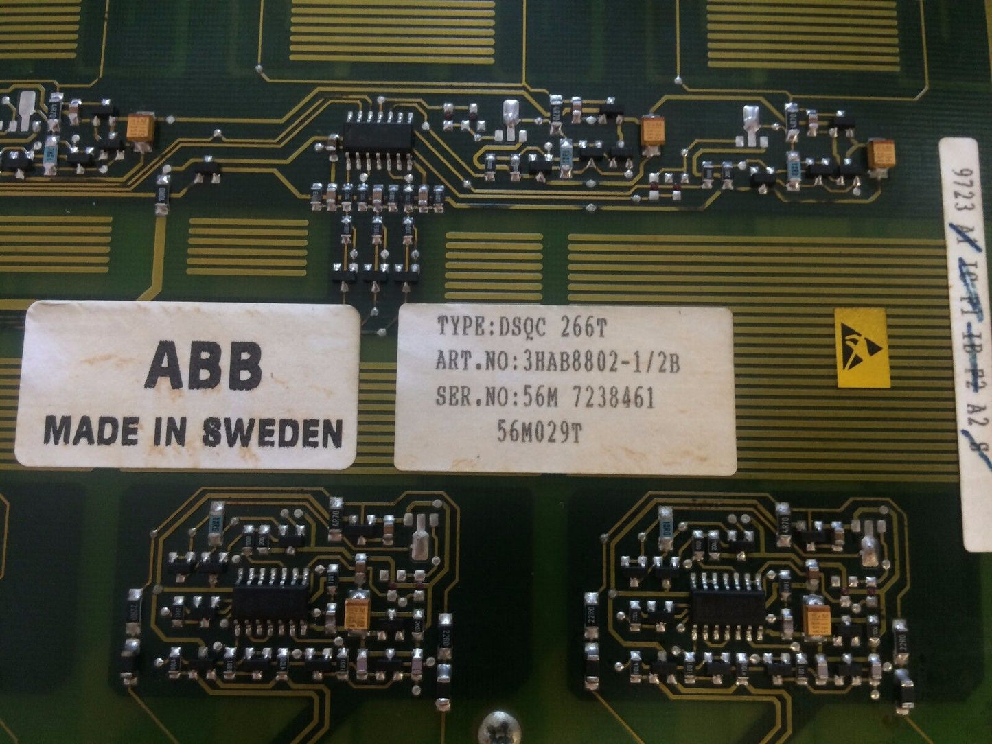 Abb Dsqc 266T Robotic Servo Drive,Acc 49M029ab Cad606, 3Hab8802-1/2B ,Ed