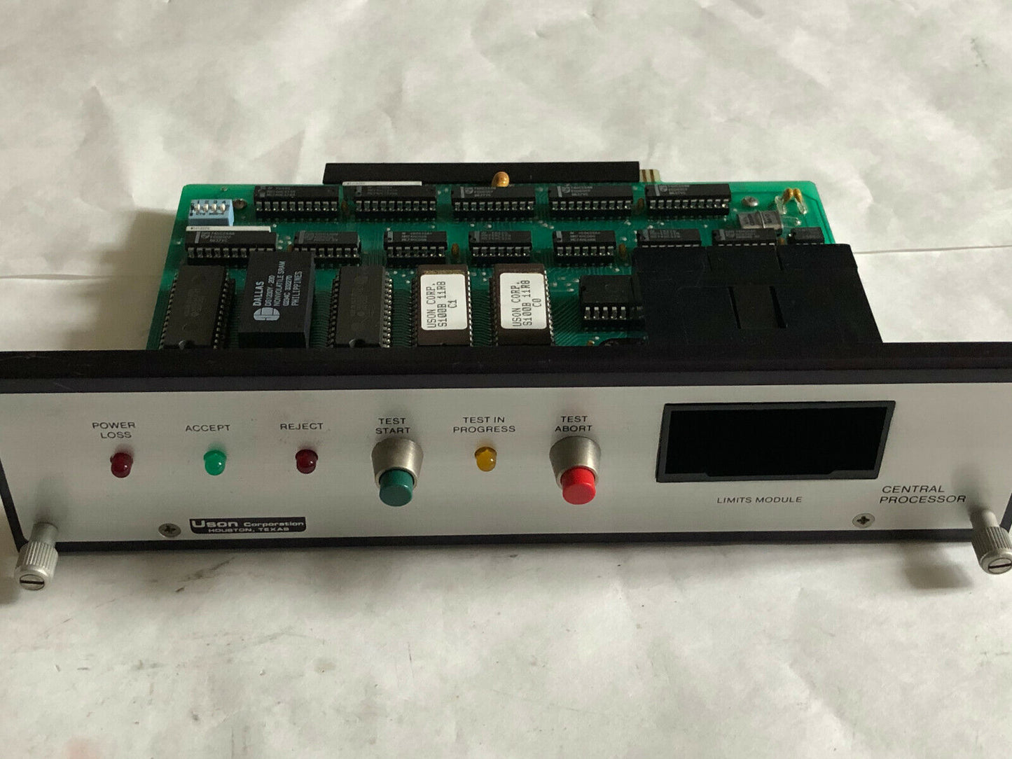 Uson Central Processor 1358, 21357C Limits Module 21358B Board,Uson 21358B,Er