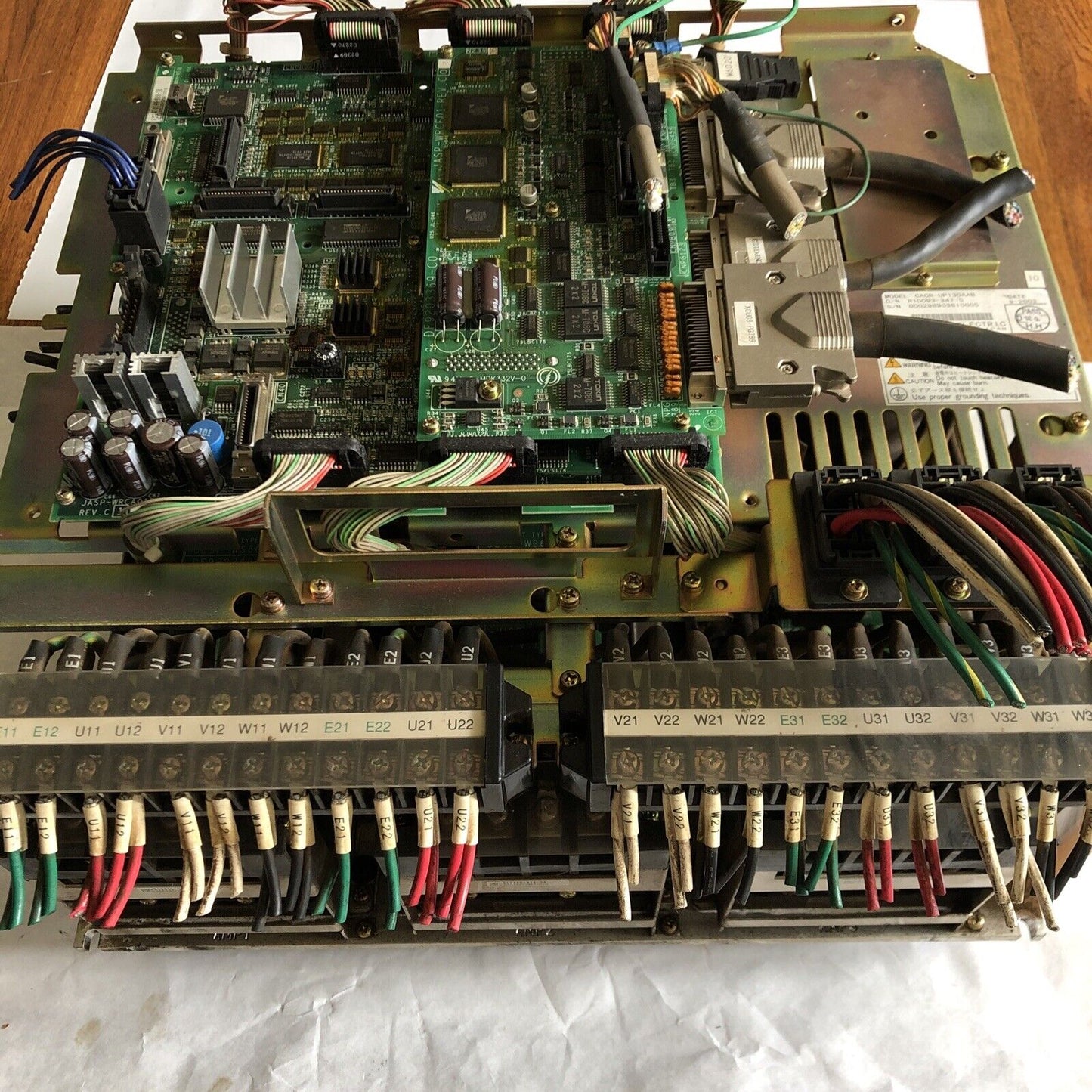 Yaskawa Electric Cacr-Up130aab,Jasp-Wrca01b,Jasp-Wrcf01 Servo Unit,Ez