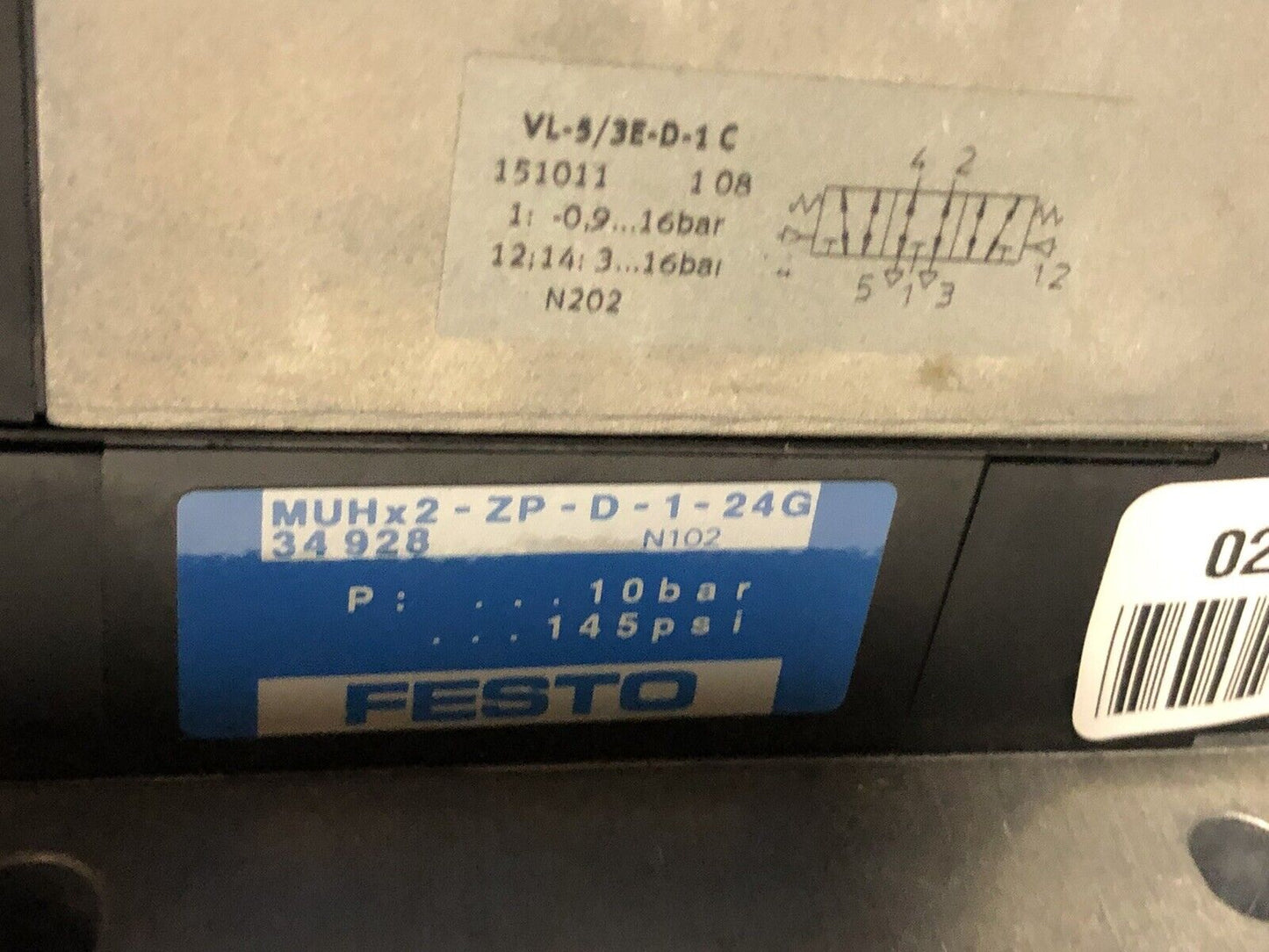 Festo Vimp-04 0020555557,Iepr-04D1 Vigk-04-D-1,Iepl-04,Muhx2-Zp-D-1-24G Valve,Ev