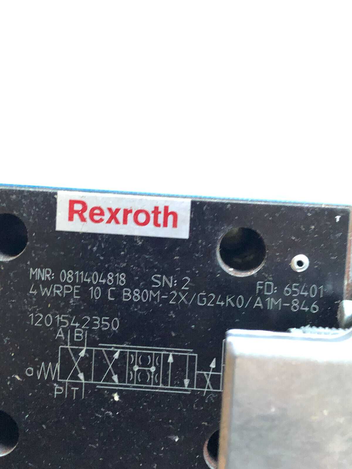 New Rexroth 0811404818 Hydraulic Servo Valve 4Wrpe 10 C B80m-2X/G24k0/A1m-846,Am