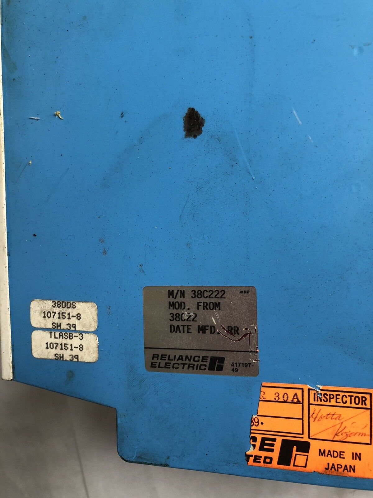 Reliance Electric 38C222 Dds-Tlii Servo Drive 38C22,Di
