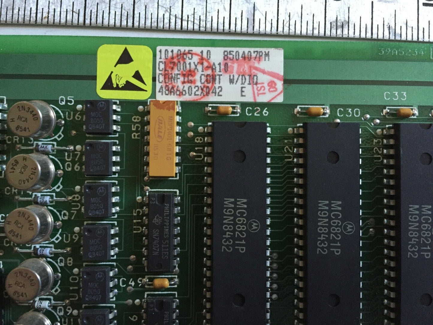 Fisher Controls 48A6602x042,Cl7001x1-A10 Profile Supply Config,39A5234,Cl700,Ee