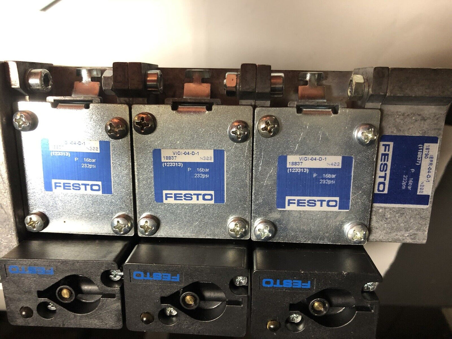 Festo Vigp-04-Fb-D-1 Valve Assembly,Vigi-04-D-1,Ifb13-03,Vige-03-Fb-8-5Pol,Ev