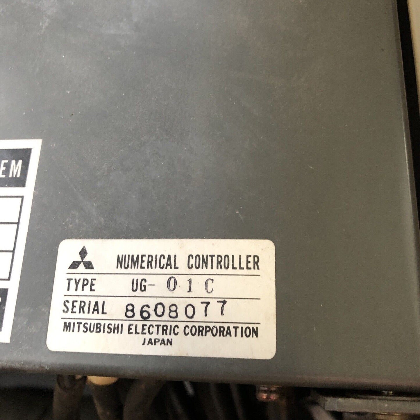 Mitsubishi Meldas-M0,Ug-01C,Meldas-Mo,Ug-O1c Numerical Control System,Be