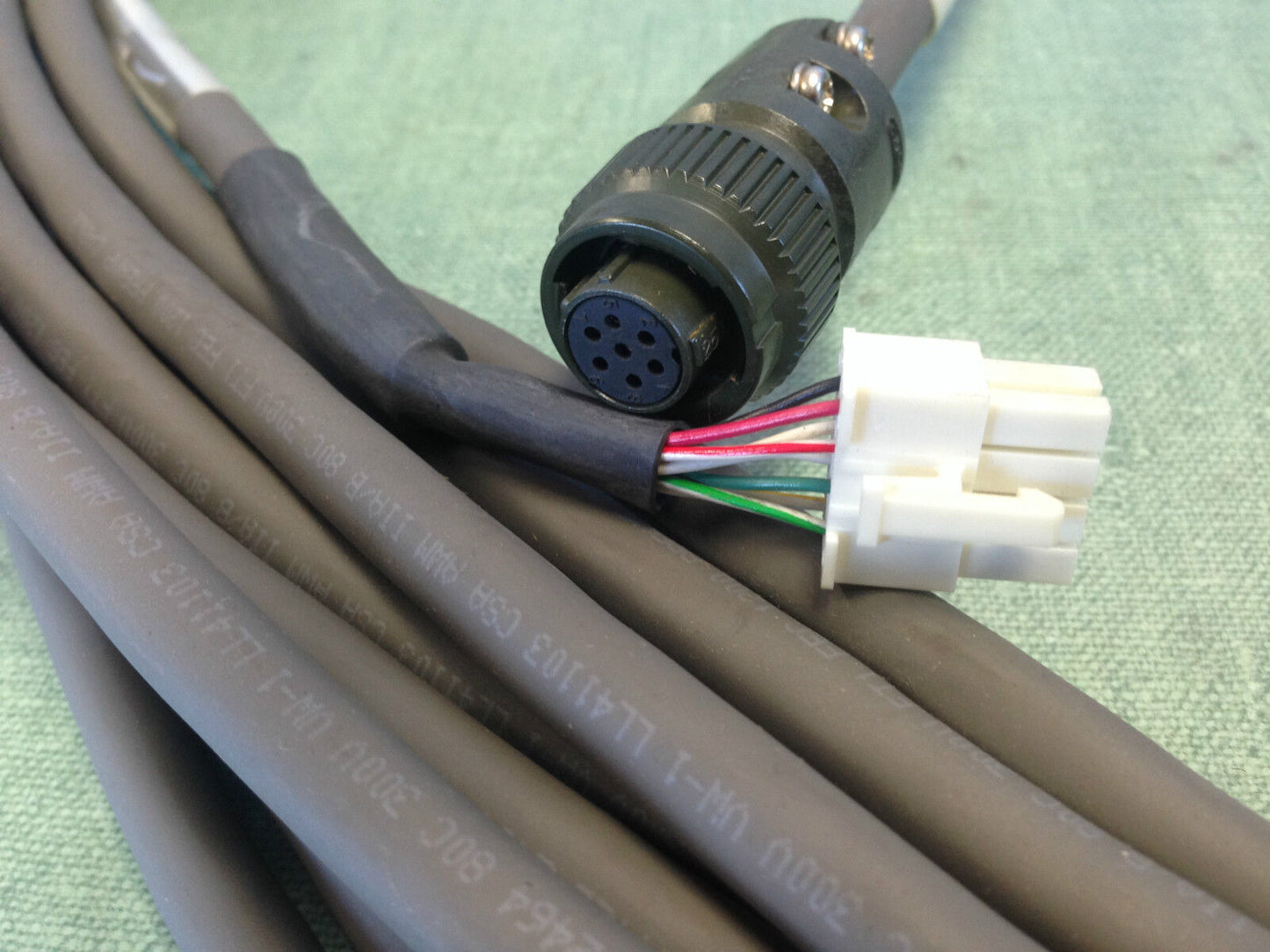 Robotic Fec J-52636-40Ft,Feb-1173 Encoder Servo Calble J-52636-40Ft Preamp,De