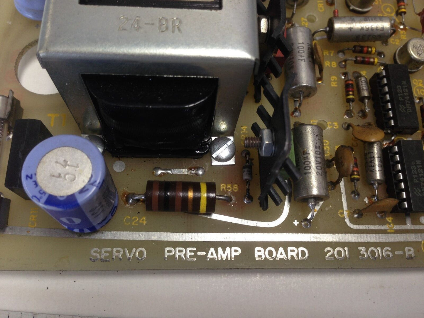 Servo Pre-Amp Board 201 3016-B,Dd