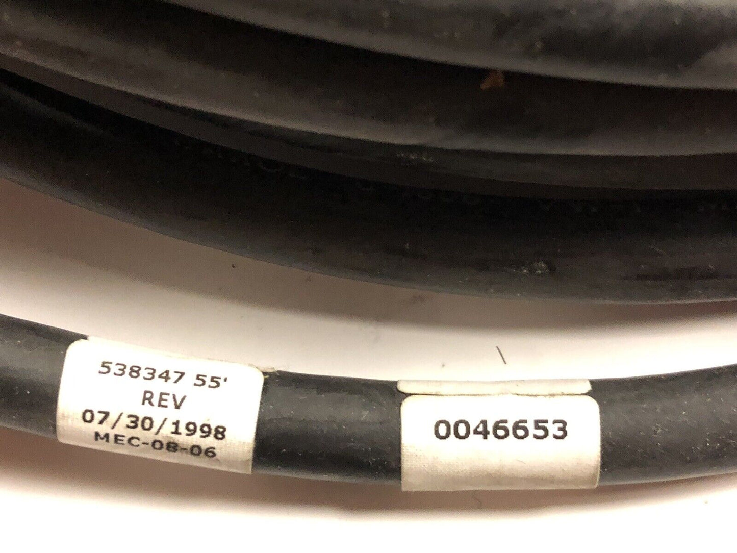 Cooper Carol 538347 55,0046653 Servo Cable C-1606 Vw-1 Amphenol 97-3055-18-10,Ev