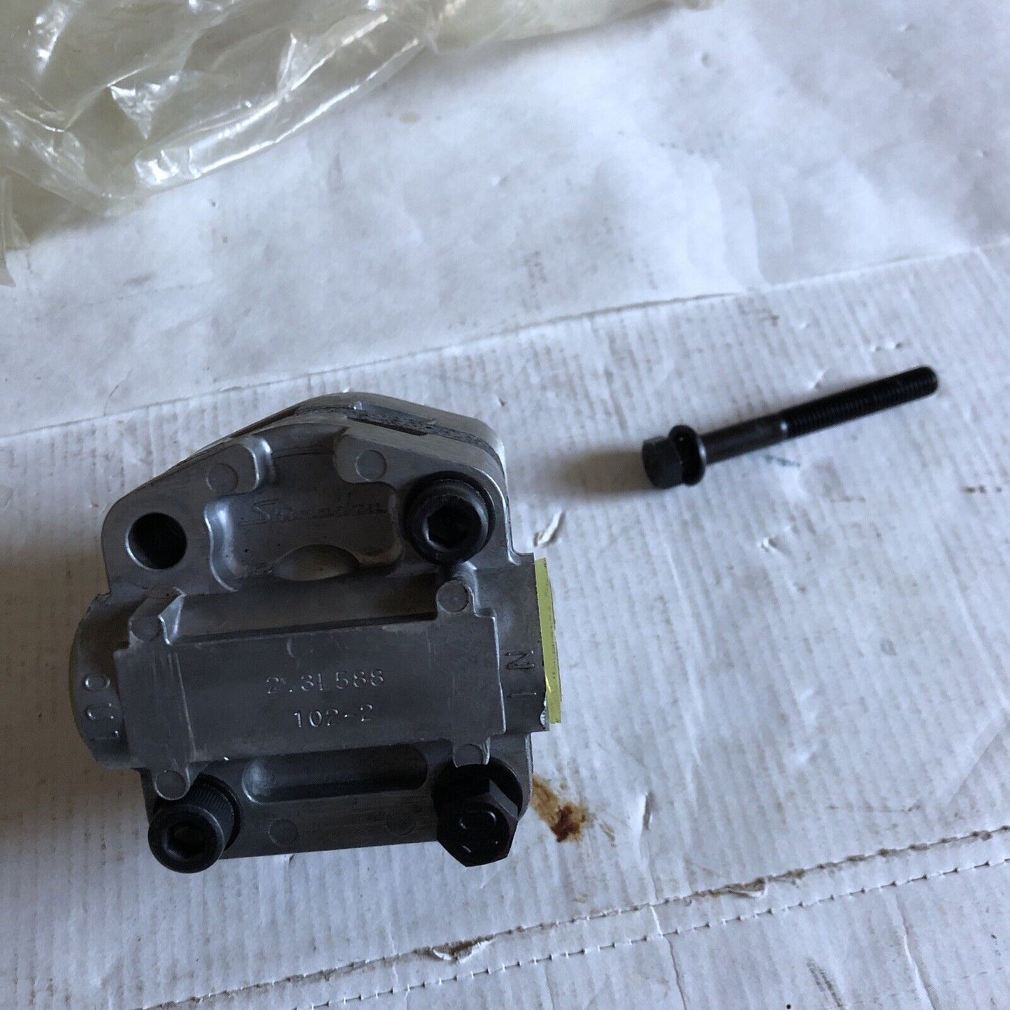 New Shimadzu 068.3 Hydraulic Gear Pump, G010, 2.3L588,102-2,Ax