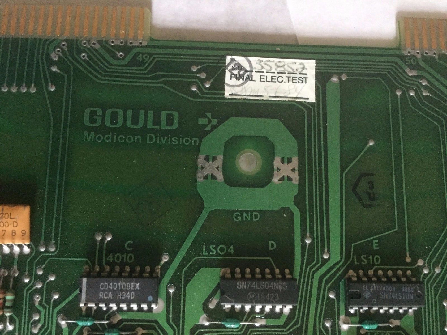 Gould C480,Modicon Dm8820a Schneider Electric Cpu Asc480000,Bz