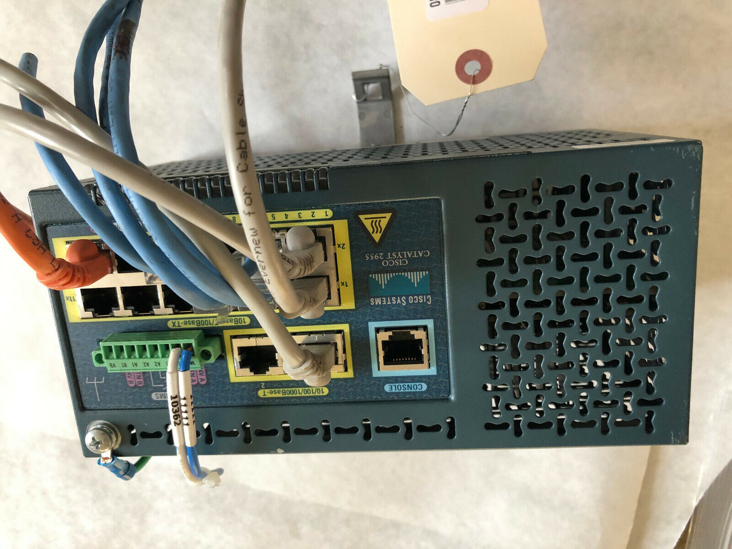 Cisco Cnm9d30cra Catalyst 2955,Cisco Ws-C2955t-12, Ethernet Switch,Eb,Ay