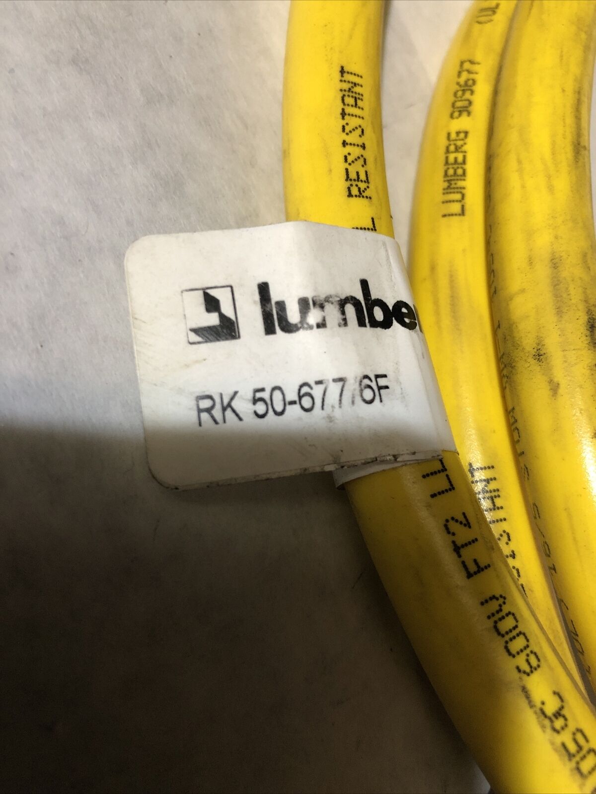 New Servo/ Encoder Cable, Lumberg Rk 50-677/6Ft,By
