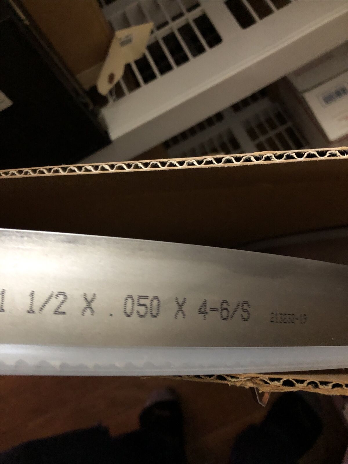 2 Starrett Powerband M-42 1 1/2X.050X4-6/S,99697-23,Bandsaw Blade,23'X1-1/2",By