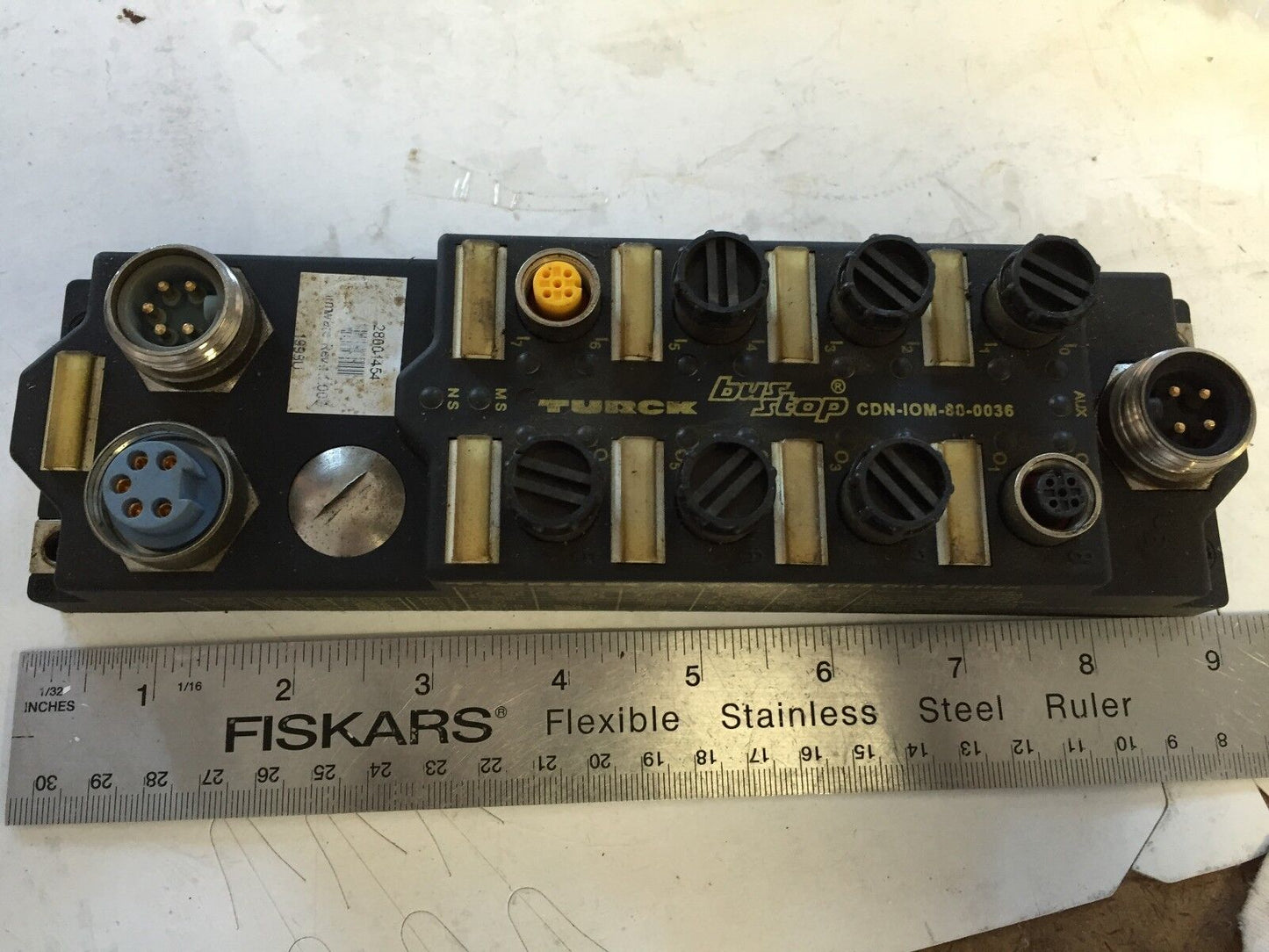 Turck Cdn-Iom-88-0036,Cdn-Iom-80-0036 Bus Stop Devicenet 8 I/O Station,Er