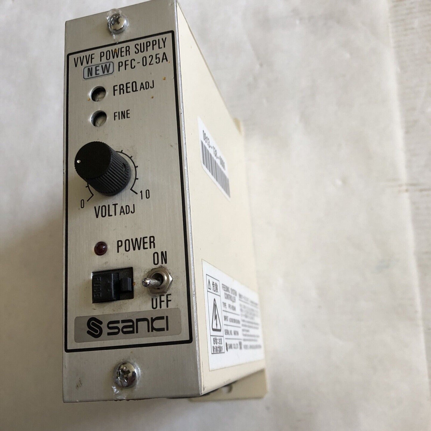 New Sanki Pfc-025A,Vvvf Supply Feeding Controller 100-200 Va Pfc- 025An,Sf