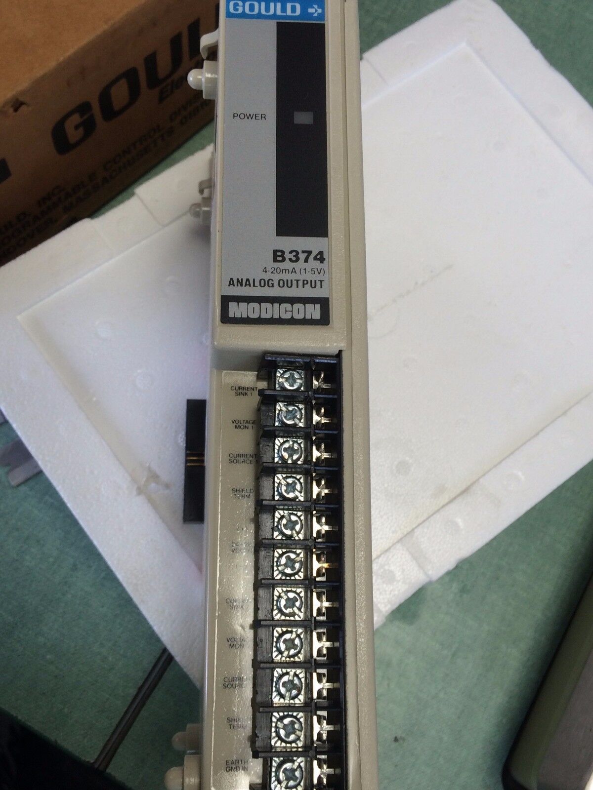 New Gould B374 Module Output 4-20Ma Analog Output As-B374-001,Cy