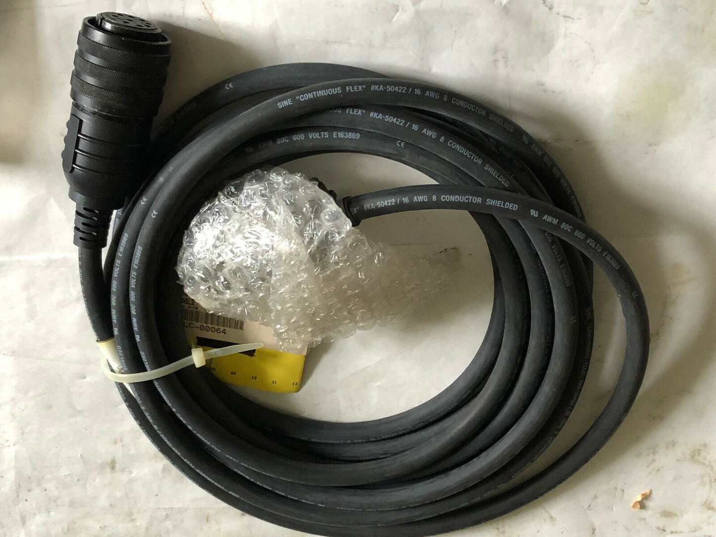 New Aa1077 Sine Ka-50422 / 16 Continuous Flex 16 Awg 8 Conductor Servo Cable,Db