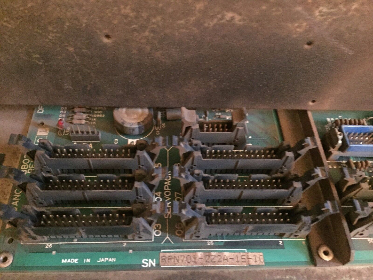 Yaskawa Electric Jznc-Rk41-4 Rack With Cps-10Fb,Cpi1,Mmi4, Mmi3 Board,Ch