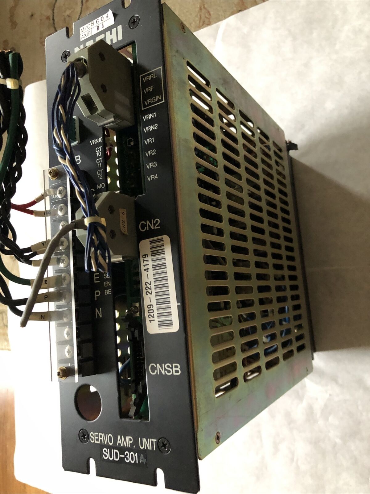 Nachi Sud301a,Sud-301A ,Nachi Fujikoshi Sud-301A,8604 Servo Amp Unit,Bi